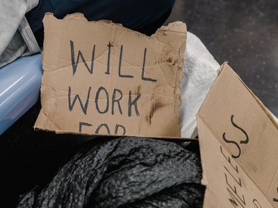 Person working at office needing movement